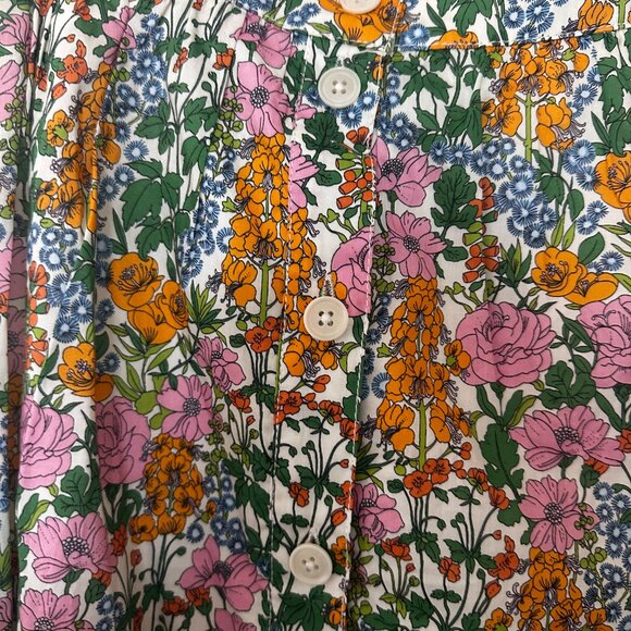 J. Crew Button-up midi skirt in Liberty® Mini Floral Walk - Picture 3 of 6